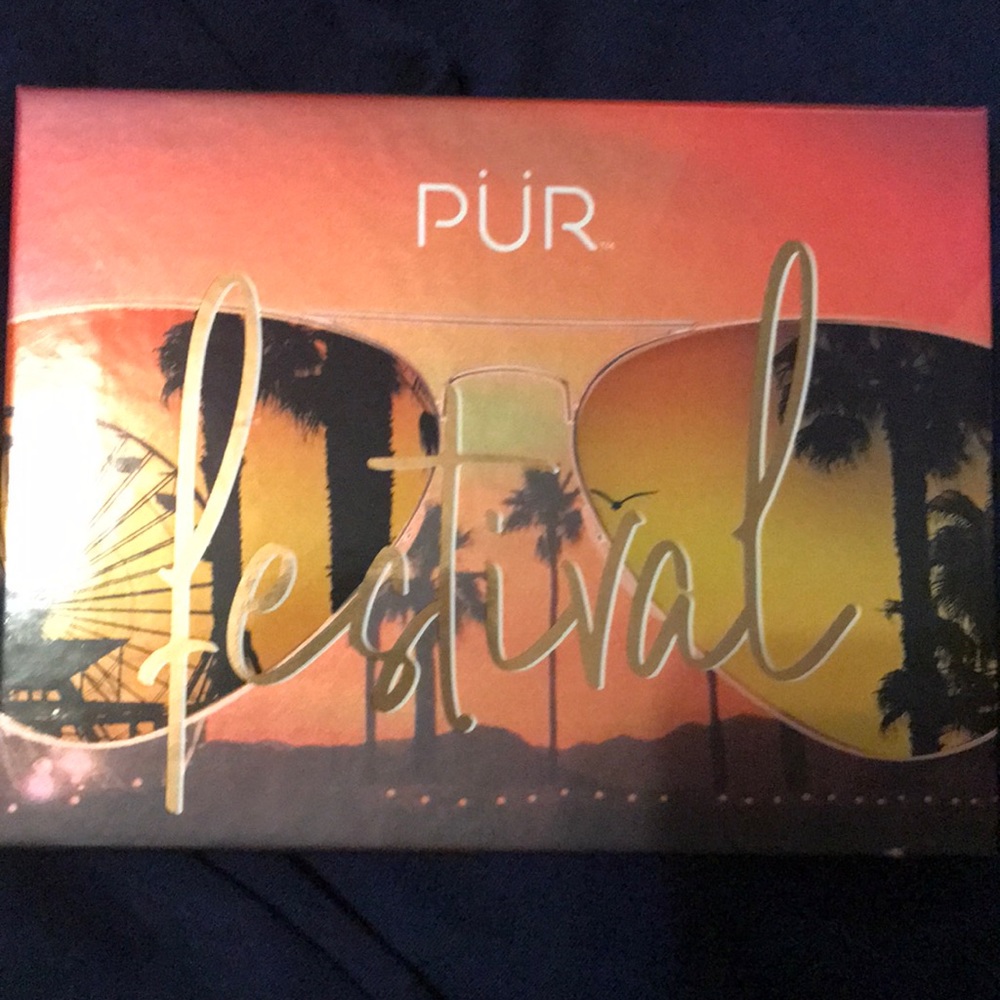 PUR festival eyeshadow pallet
